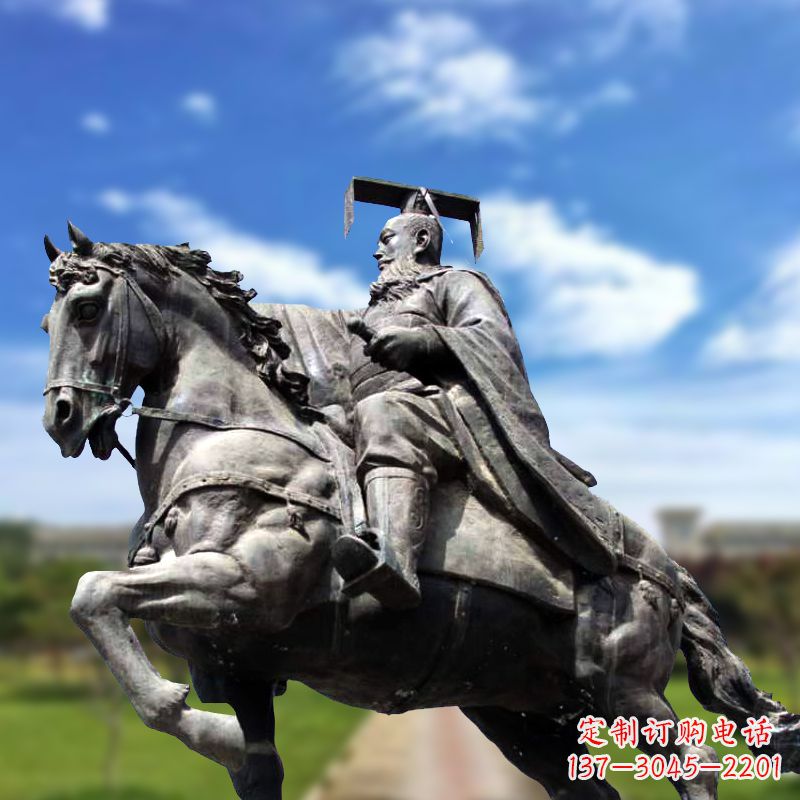 宁波隋文帝骑马雕塑