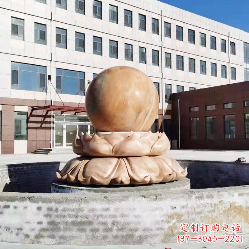 宁波特色的石雕风水球