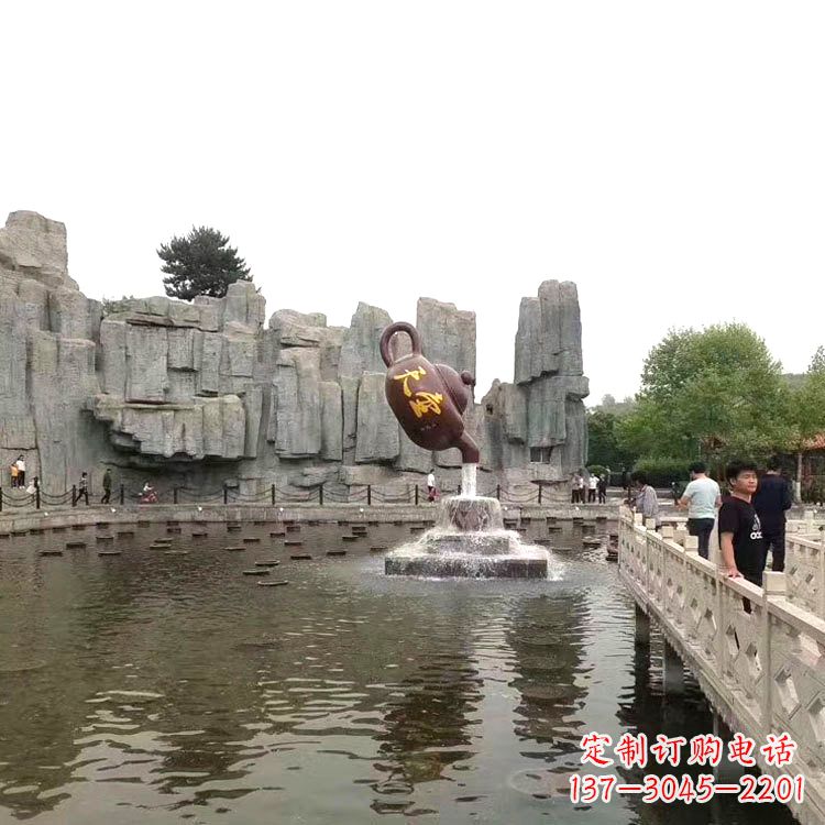 宁波天壶流水喷泉
