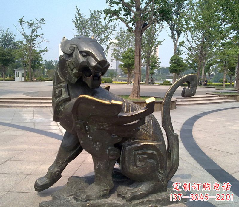 宁波铜雕抽象十二生肖