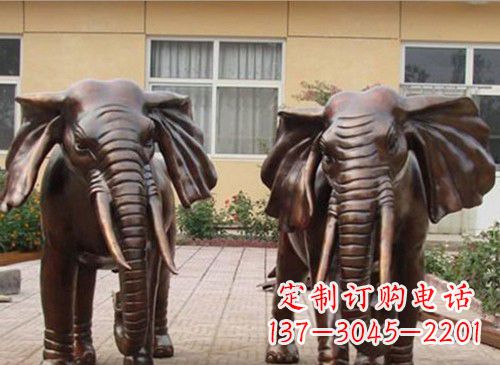 宁波铜雕大象222