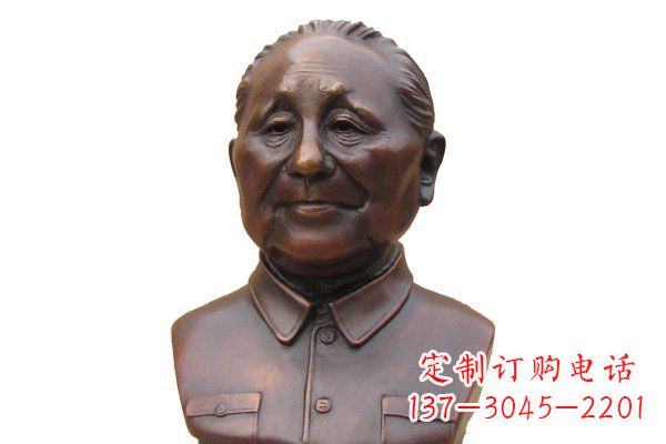 宁波铜雕邓小平头像
