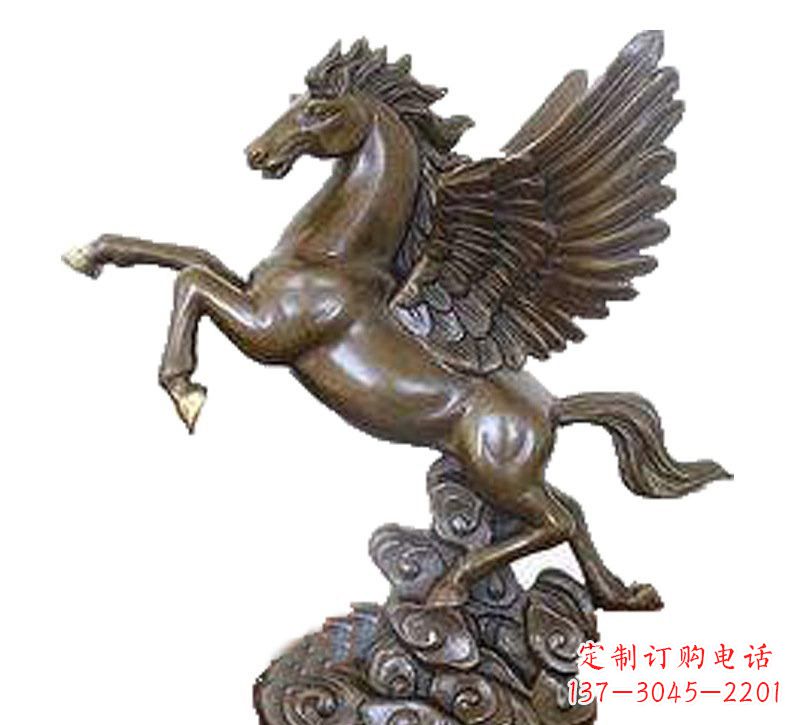 宁波铜雕飞黄腾达飞马
