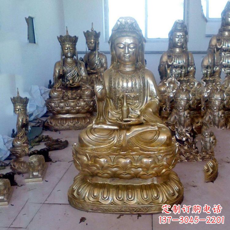 宁波铜雕观音雕塑