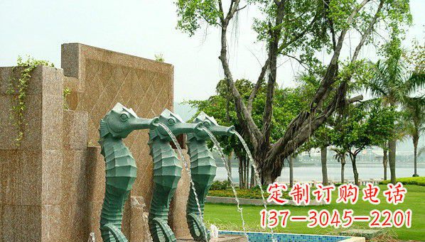 宁波铜雕海马雕塑