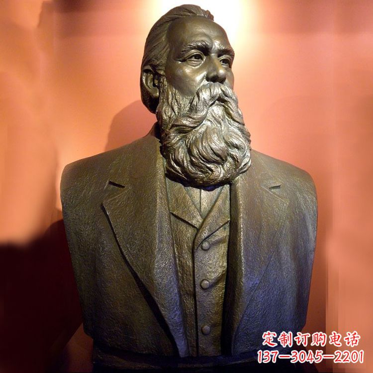 宁波铜雕马克思雕塑