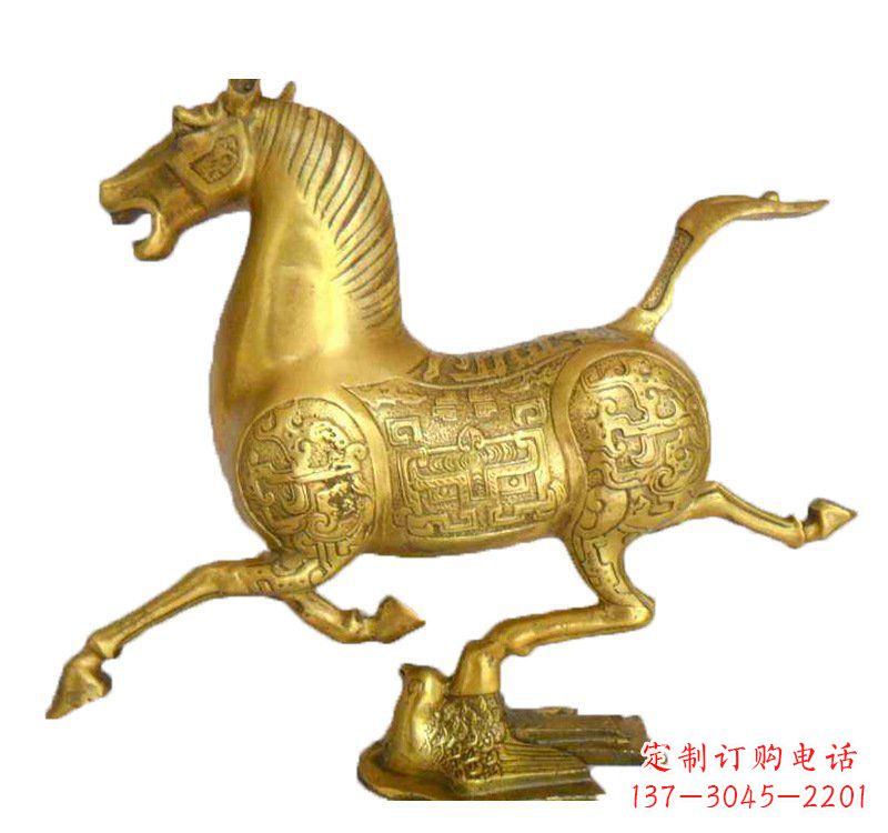 宁波铜雕马踏飞燕