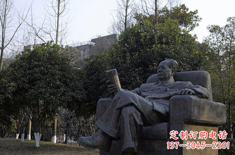 宁波铜雕毛泽东伟人雕塑