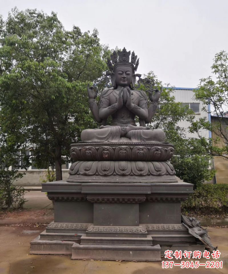 宁波铜雕密宗佛寺庙佛像雕塑