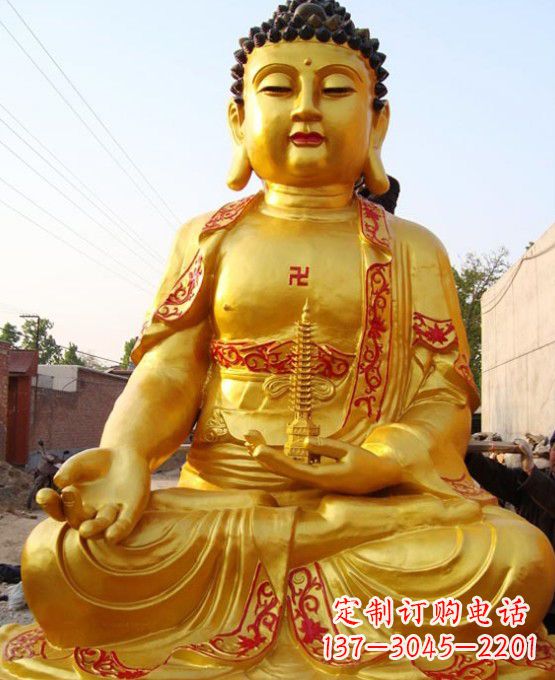 宁波铜雕如来