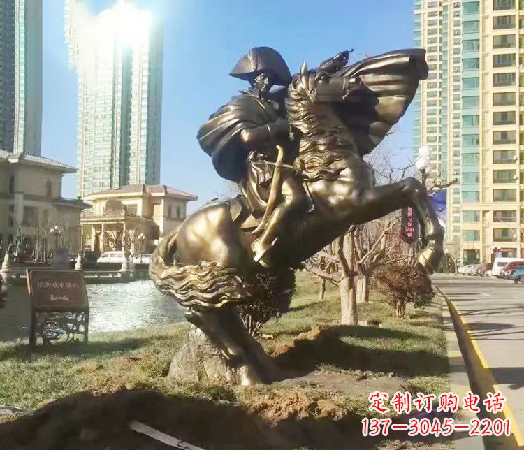 宁波铜雕西方骑马雕塑人物