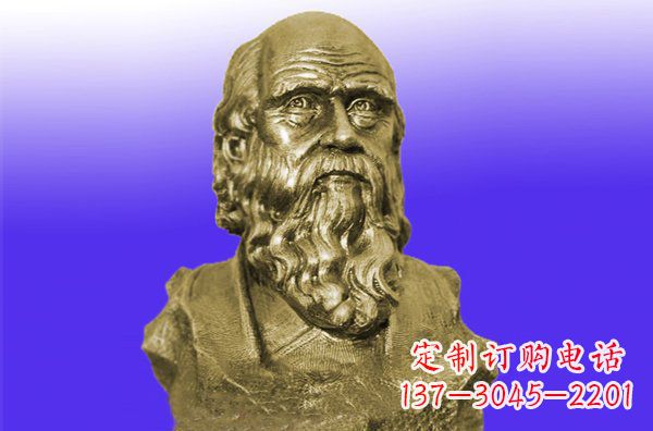 宁波托尔斯泰头像铜雕