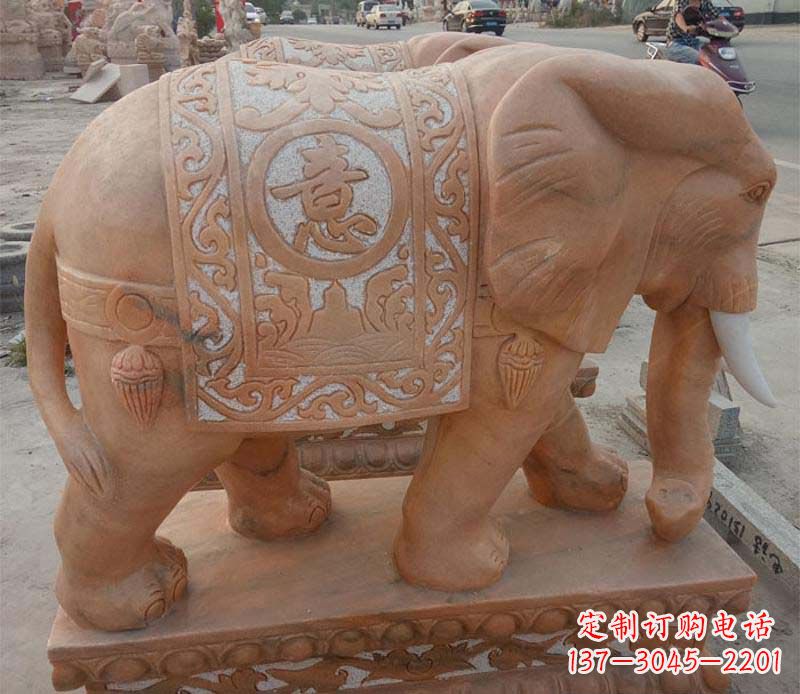 宁波晚霞红如意动物大象