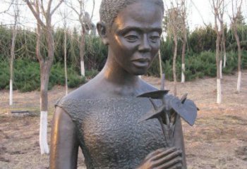 宁波浪漫艺术·女人铜雕