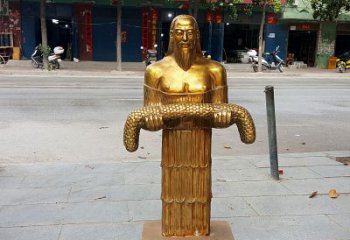 宁波昆仑山神农雕塑像，传承古老艺术