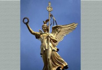 宁波优雅的胜利女神铜雕