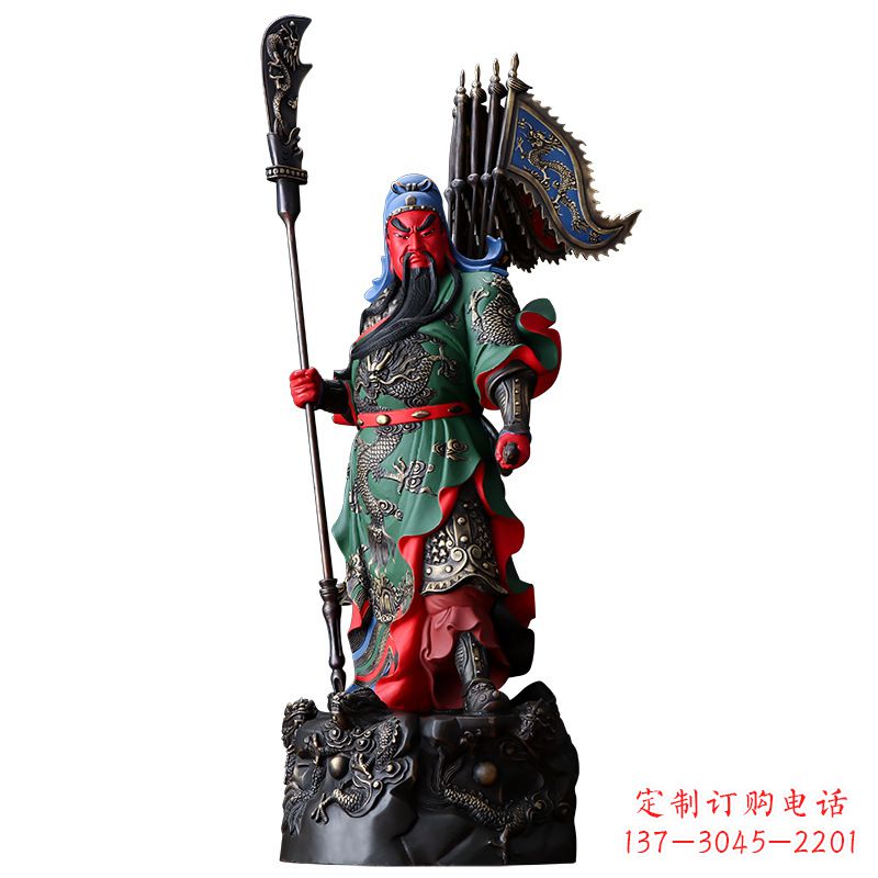 宁波武财神关二爷雕塑