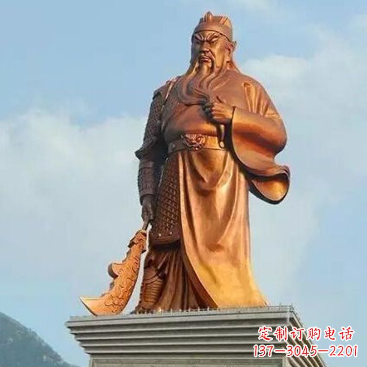 宁波武圣关公雕像