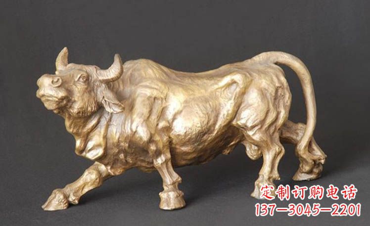 宁波西班牙斗牛-鎏金牛