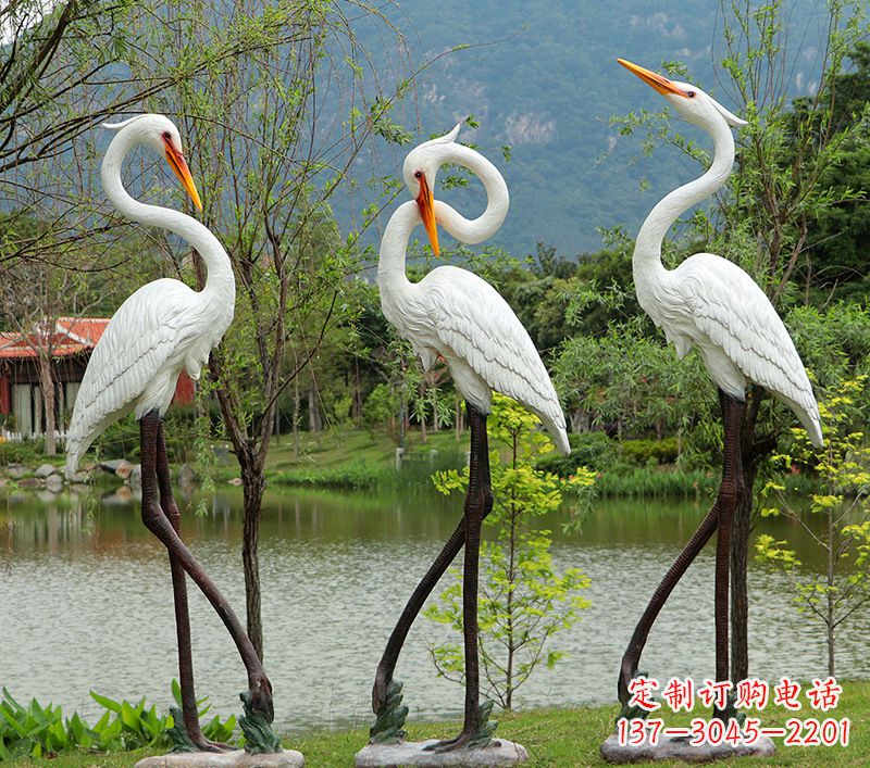 宁波仙鹤的雕塑