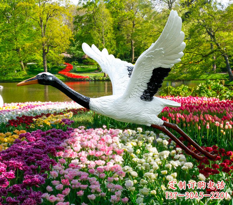 宁波仙鹤雕塑灯