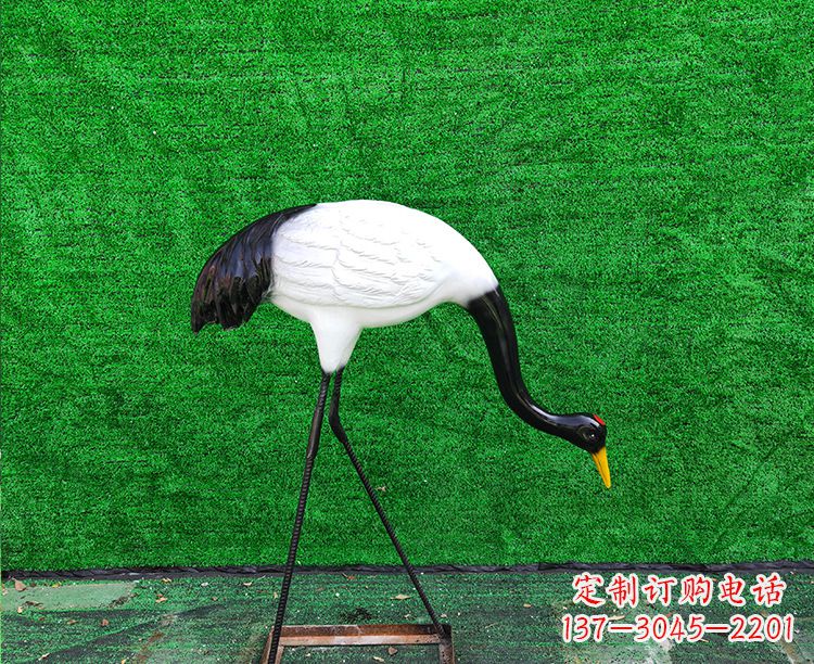 宁波仙鹤头雕塑