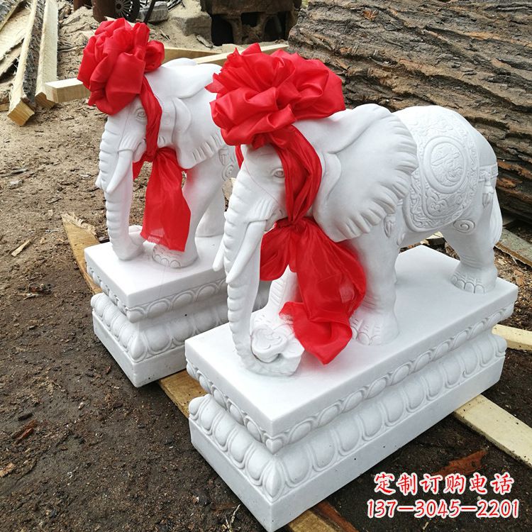 宁波现代石雕大象