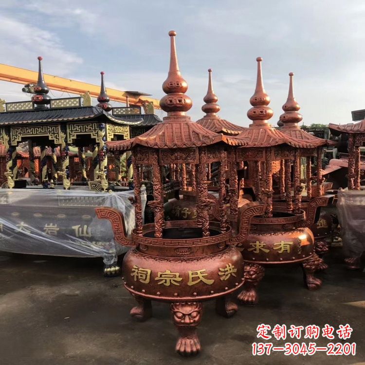 宁波香炉铜雕