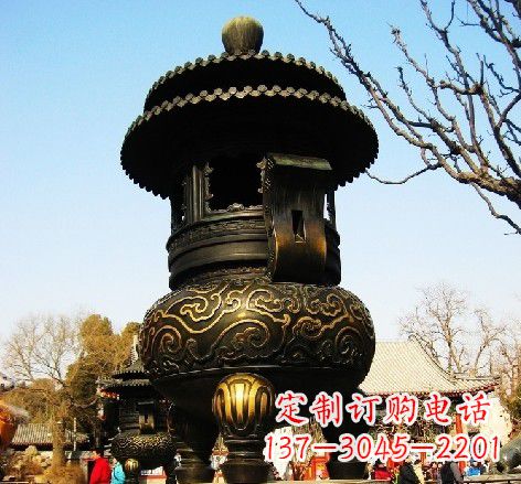 宁波香炉铜雕塑