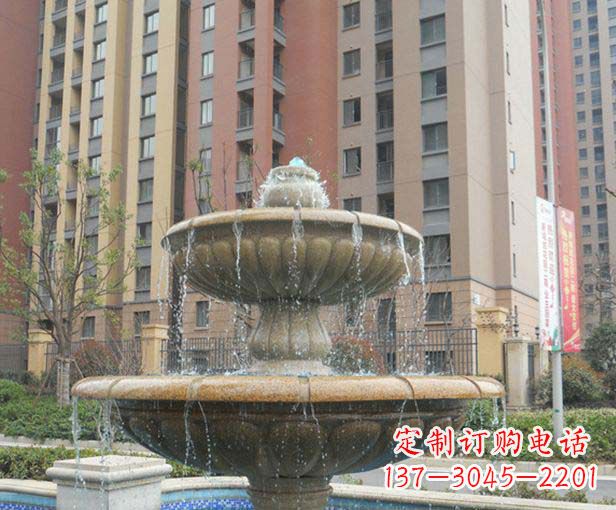 宁波小区景观大理石喷泉石雕