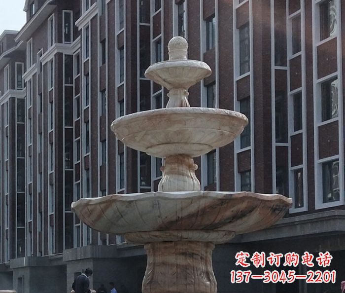 宁波小区景观大型喷泉石雕 (6)