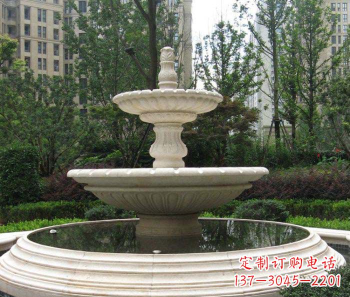 宁波小区景观欧式喷泉石雕 (2)