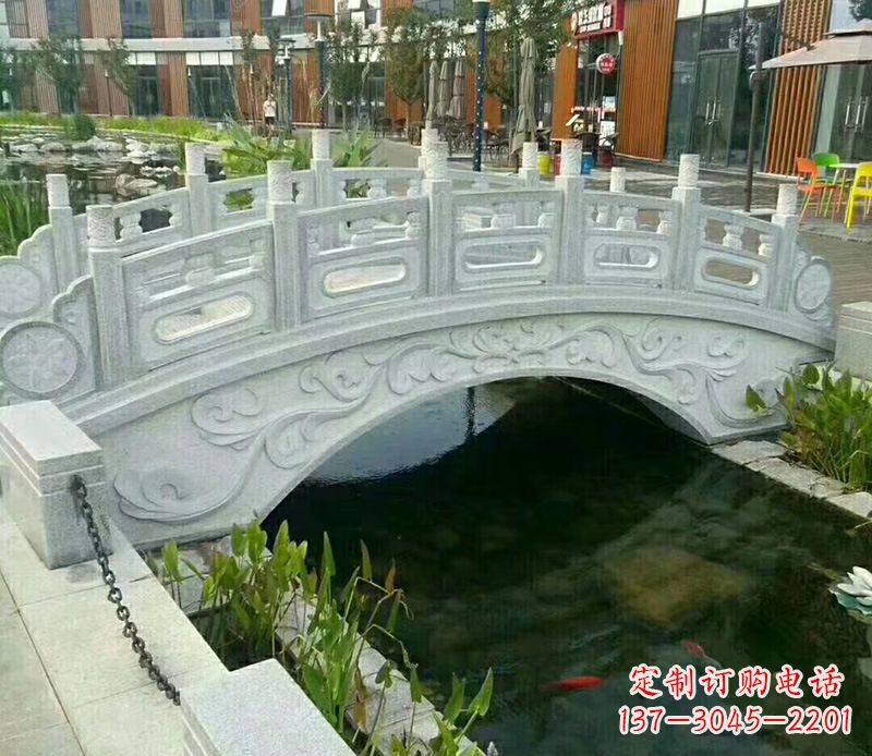 宁波小区景观石桥栏杆