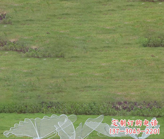 宁波小区镂空蝴蝶不锈钢摆件雕塑