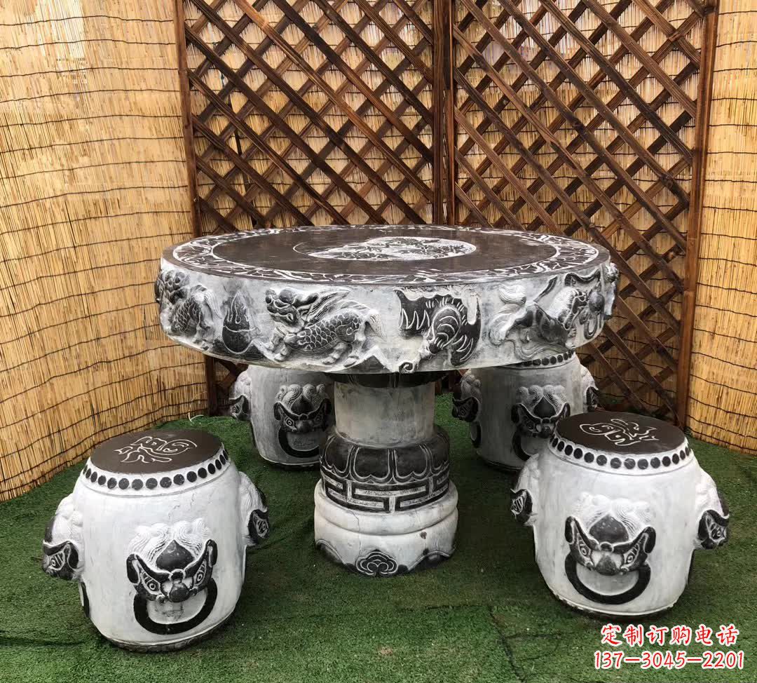 宁波小区休闲创意石桌凳