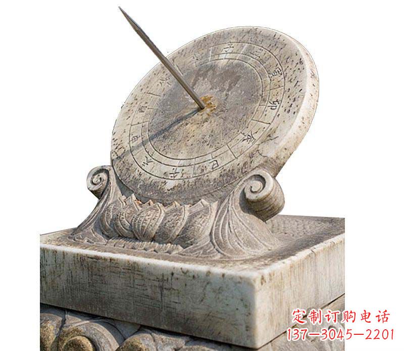 宁波校园大理石日晷景观石雕