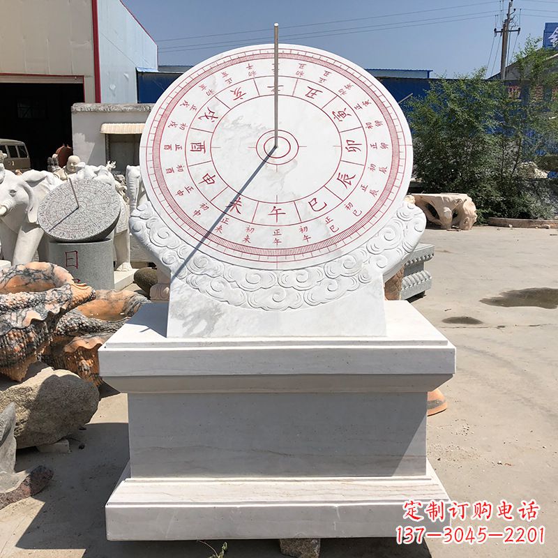 宁波校园景观日晷雕塑