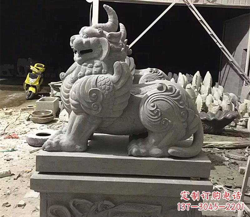 宁波獬豸法院门口石雕
