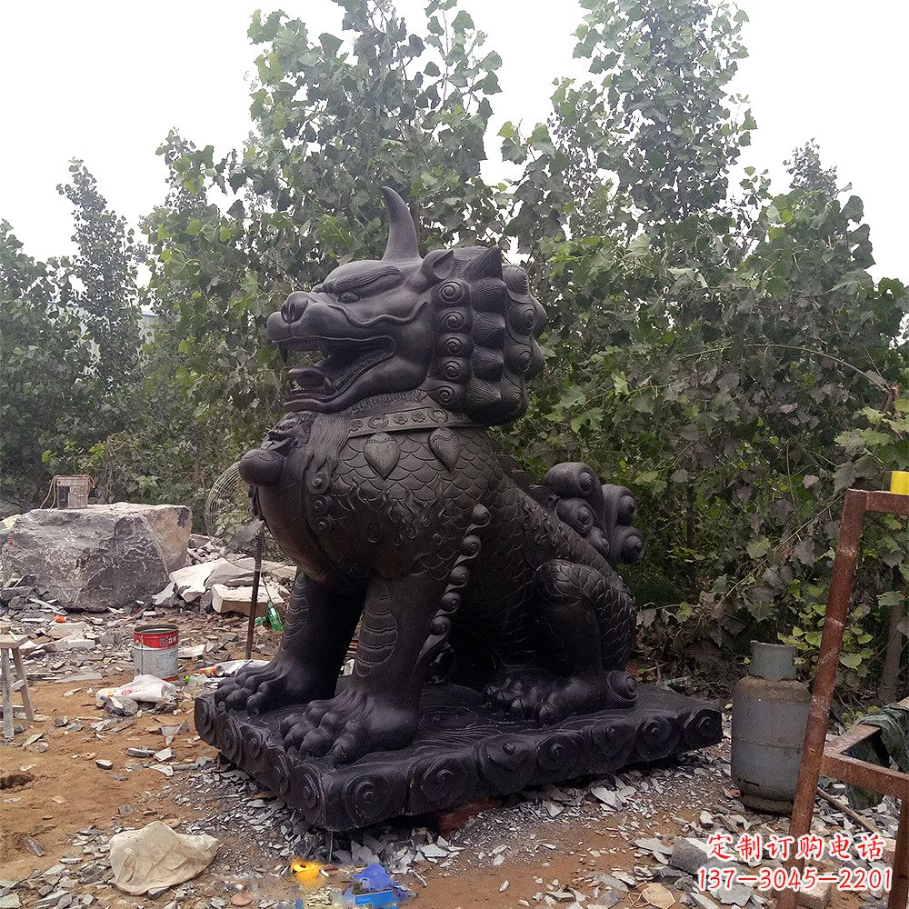宁波獬豸铸铜雕塑