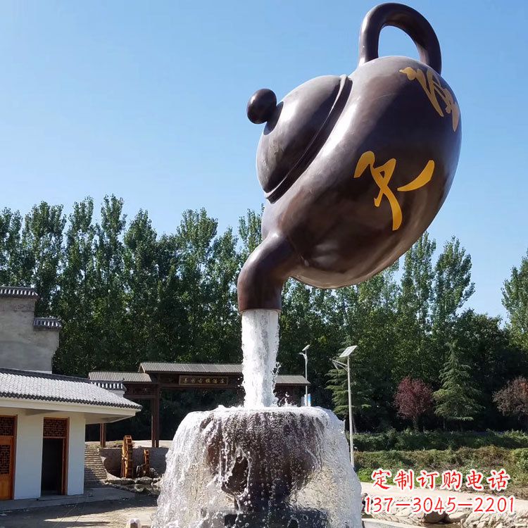 宁波悬空天壶流水喷泉