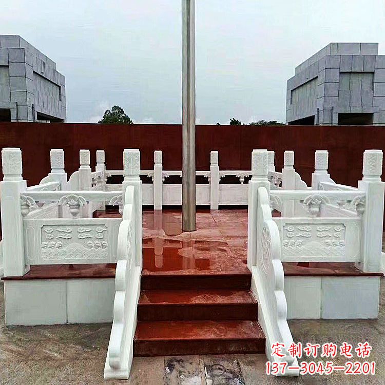 宁波学校石雕升旗台