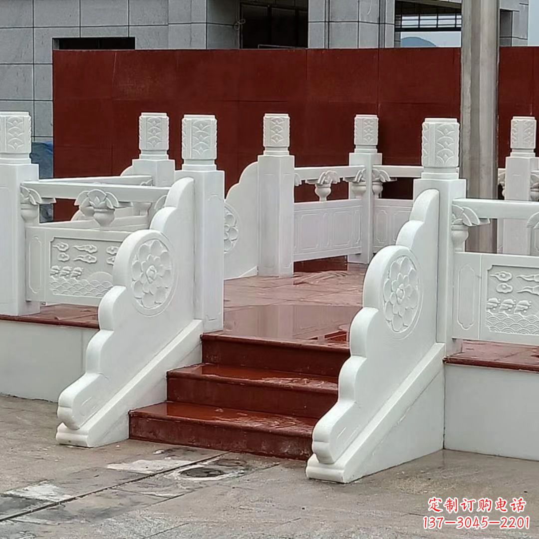 宁波学校校园国旗台石雕