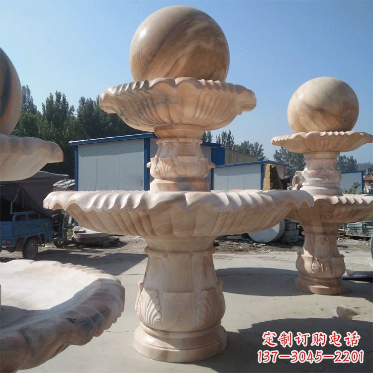宁波一米的喷泉石雕