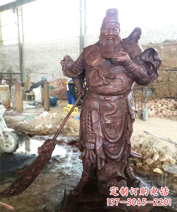 宁波义薄云天关公像