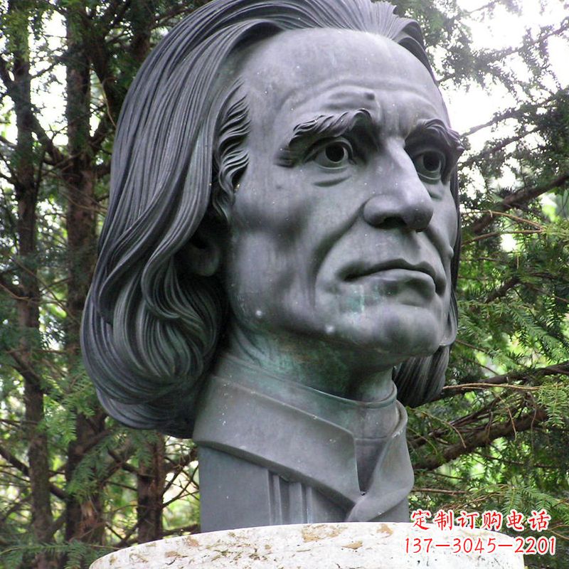 宁波英国著名外科医生利斯特铜雕头像雕塑