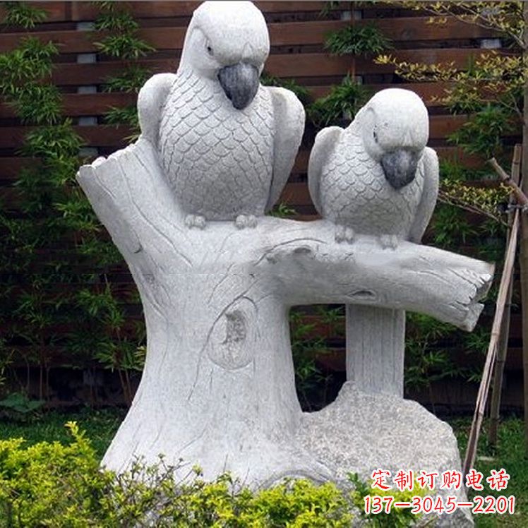 宁波鹦鹉大理石雕塑