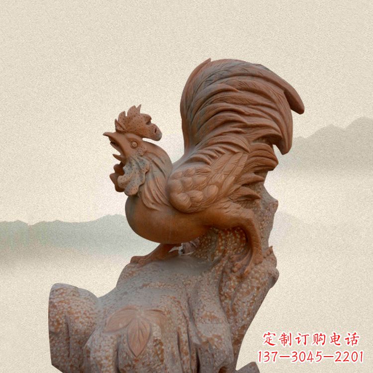 宁波酉鸡景观石雕