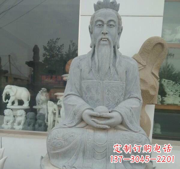 宁波元始天尊神像石雕