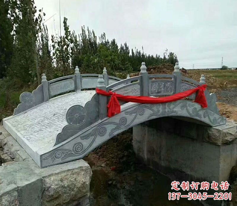 宁波园林仿古石拱桥景观雕塑