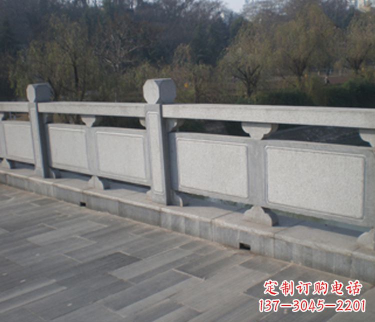 宁波园林仿古石栏板景观石雕 (7)